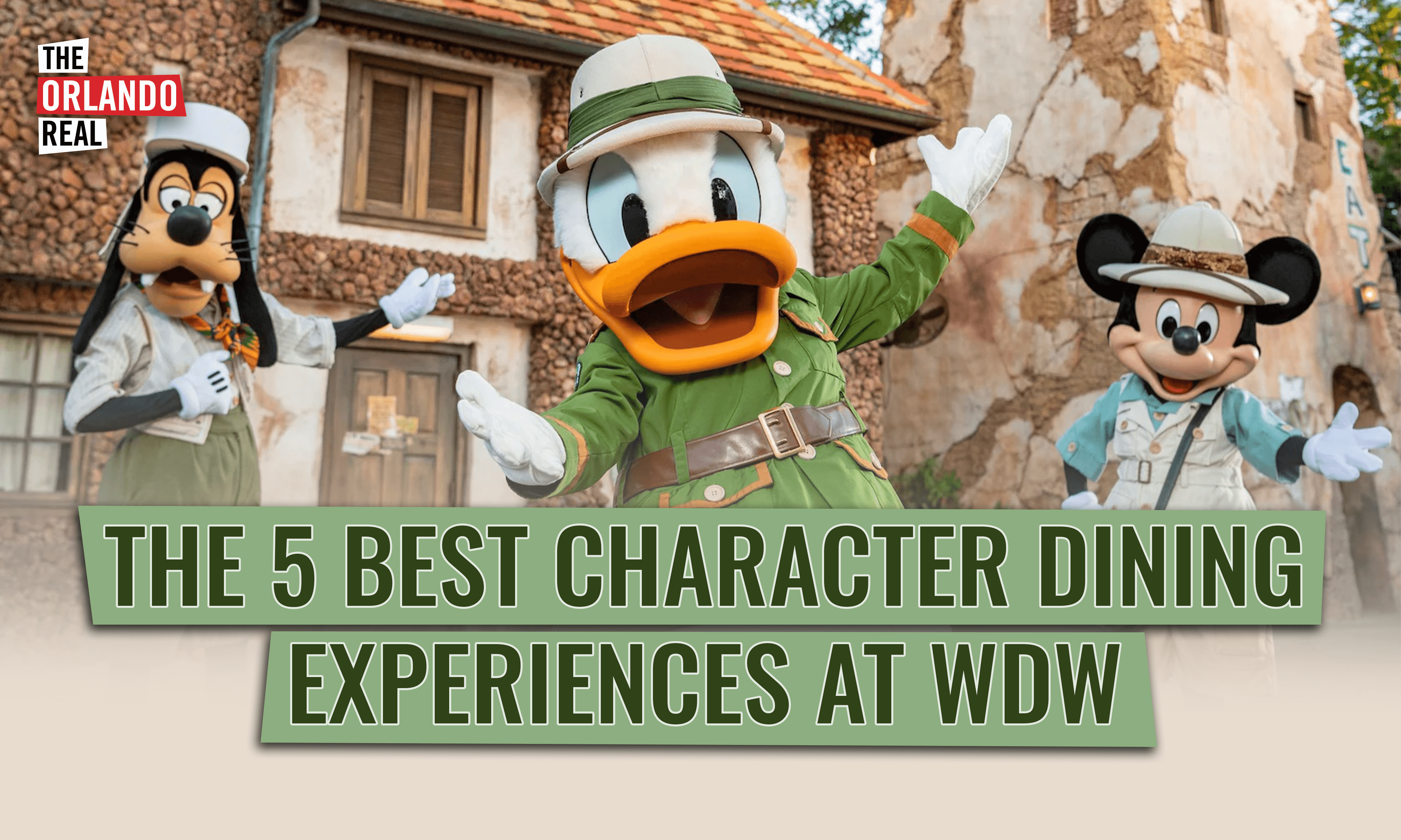 The 5 Best Character Dining Experiences in WDW